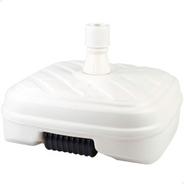 Aktive Garden Base para sombrilla cuadrada blanca Ø33-48 mm