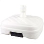 Aktive Garden Base para sombrilla cuadrada blanca Ø33-48 mm