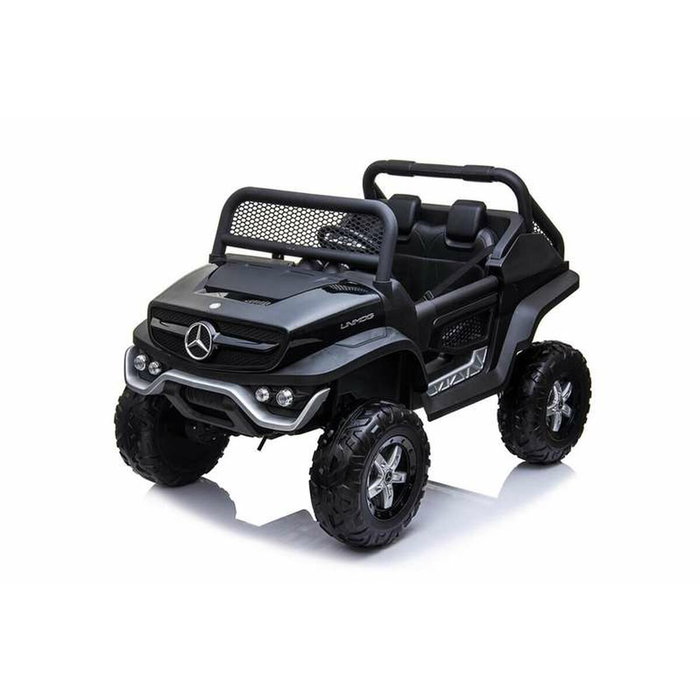 Injusa Coche Mercedes Unimog Black batería 12V