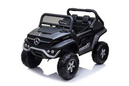 Mercedes Unimog Black Coche Eléctrico Batería 12V 128x86x84cm para Niños