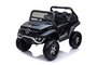 Mercedes Unimog Black Coche Eléctrico Batería 12V 128x86x84cm para Niños