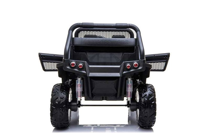 Mercedes Unimog Black Coche Eléctrico Batería 12V 128x86x84cm para Niños