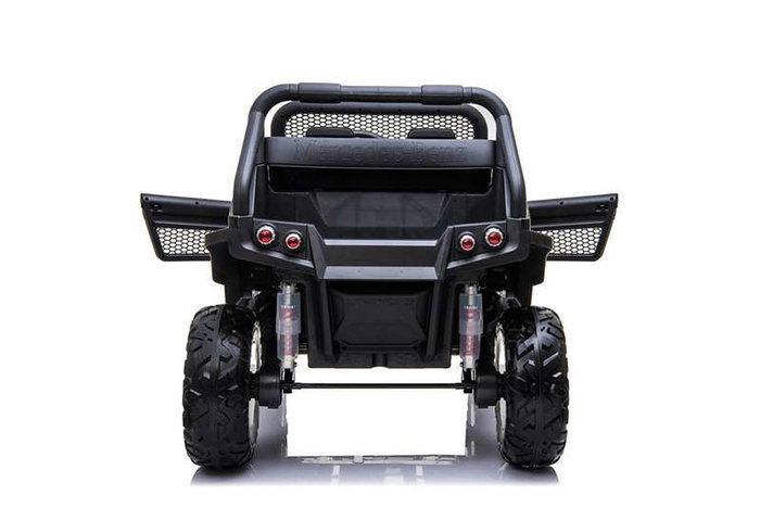 Mercedes Unimog Black Coche Eléctrico Batería 12V 128x86x84cm para Niños