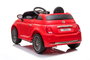 Injusa Coche Fiat 500 Rojo Bateria 12V 113x67.5x53cm