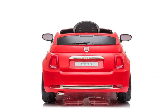 Injusa Coche Fiat 500 Rojo Bateria 12V 113x67.5x53cm