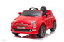 Injusa Coche Fiat 500 Rojo Bateria 12V 113x67.5x53cm