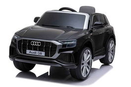 Injusa Coche Audi Q8 Batería 12V Negro 108x66x55cm