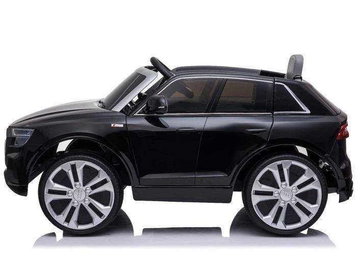 Injusa Coche Audi Q8 Batería 12V Negro 108x66x55cm