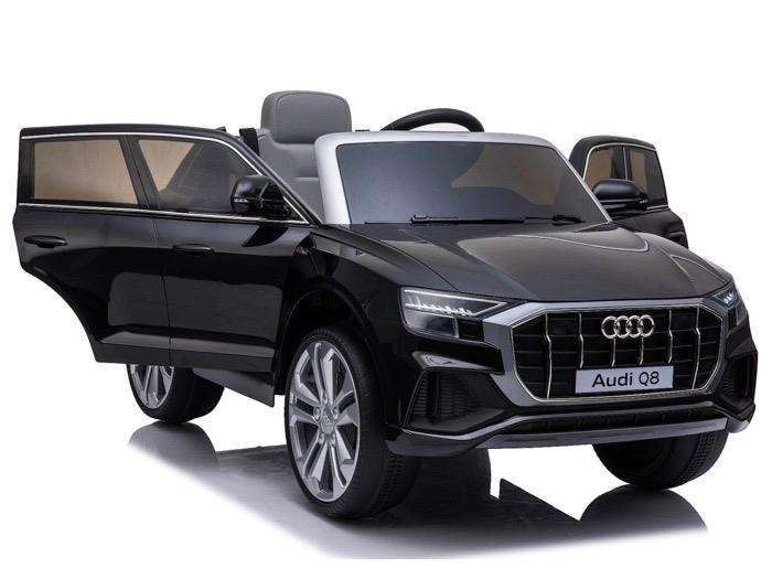 Injusa Coche Audi Q8 Batería 12V Negro 108x66x55cm