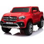 Injusa Coche Pick Up Mercedes rojo con batería 12V