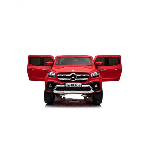 Mercedes Coche Pick Up Batería 12V Rojo 141x78x66cm