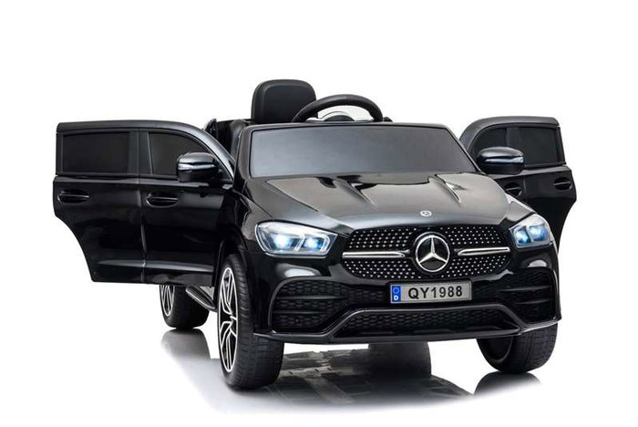 Mercedes Benz Coche Eléctrico GLE450 Negro 12V 115 x 70 x 58cm Runruntoys