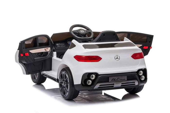 Mercedes Benz GLC Blanco Coche Eléctrico Batería 12V 105 x 68 x 50cm Runruntoys