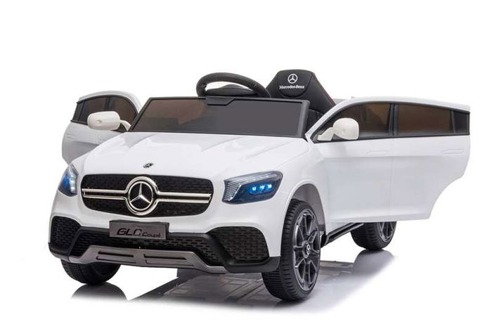 Mercedes Benz GLC Blanco Coche Eléctrico Batería 12V 105 x 68 x 50cm Runruntoys