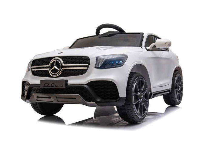 Mercedes Benz GLC Blanco Coche Eléctrico Batería 12V 105 x 68 x 50cm Runruntoys