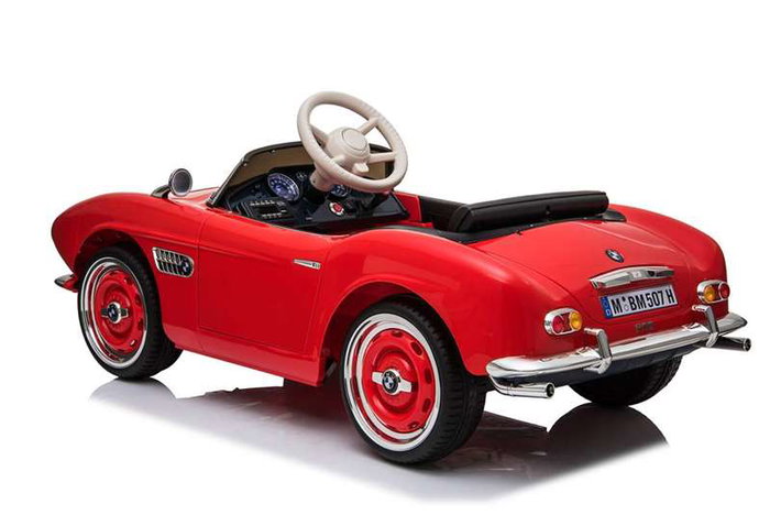 BMW Coche 507 Deportivo Clásico Rojo Batería 12V 115 x 55 x 50cm Runruntoys