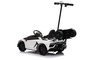Injusa Coche Lamborghini Avent SVJ con Patinete Blanco 12V para Niños +3 Años 151 x 63 x 102.5cm