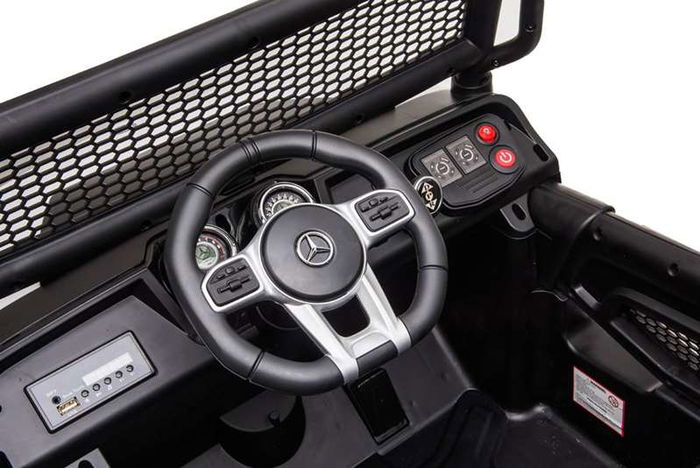 Injusa Coche Mercedes Unimog Batería 12V Mini 108 x 68 x 88cm Juguete para Niños