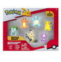 Jazwares Figuras Pokemon Multipack 6 con Pikachu, Squirtle, Charmander, Bulbasaur, Mimikyu y Toxel de Kanto