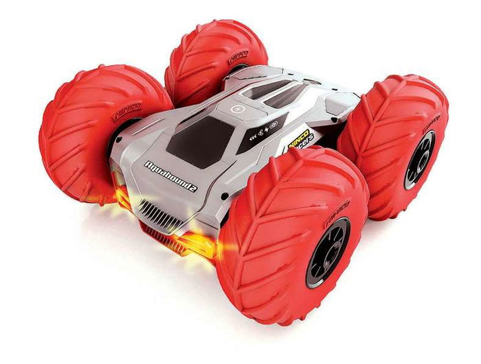 Ninco Coche Radio Control Aquabound 2 Reversible y Anfibio con Volteretas 360º y Luces LED, 24x24x12 cm