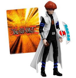 Bizak Figura de Acción Surtido Yu-Gi-Oh! Yugi, Kaiba, Wheeler 13 cm 6 Puntos Articulación con Duel Disk, Manos Extra y Tarjeta Bonus