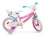 Toimsa Bicicleta Peppa Pig Rosa 16" para Niñas de 5 a 8 Años