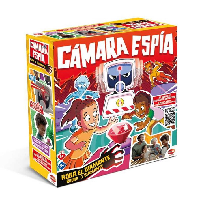 Bizak Juego de Mesa Cámara Espía con Detección de Movimiento Bizak Juego de Mesa Cámara Espía con Detección de Movimiento