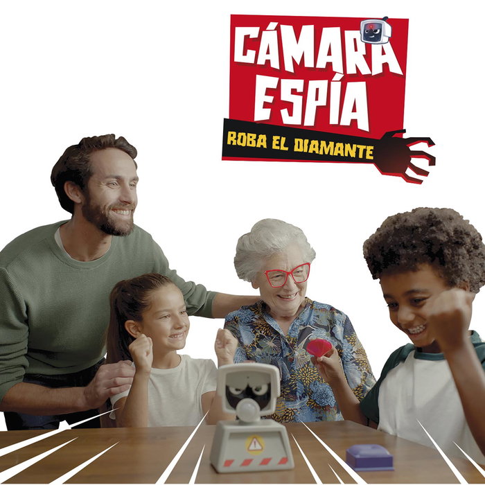 Bizak Juego de Mesa Cámara Espía con Detección de Movimiento