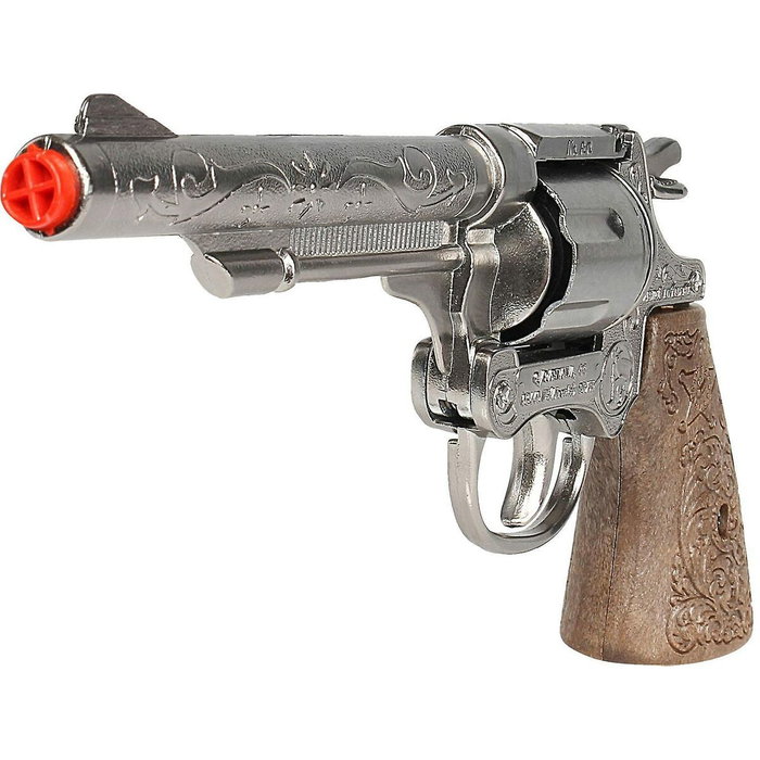 Gonher Revólver Cowboy 8 Tiros Plata Gonher Revólver Cowboy 8 Tiros Plata