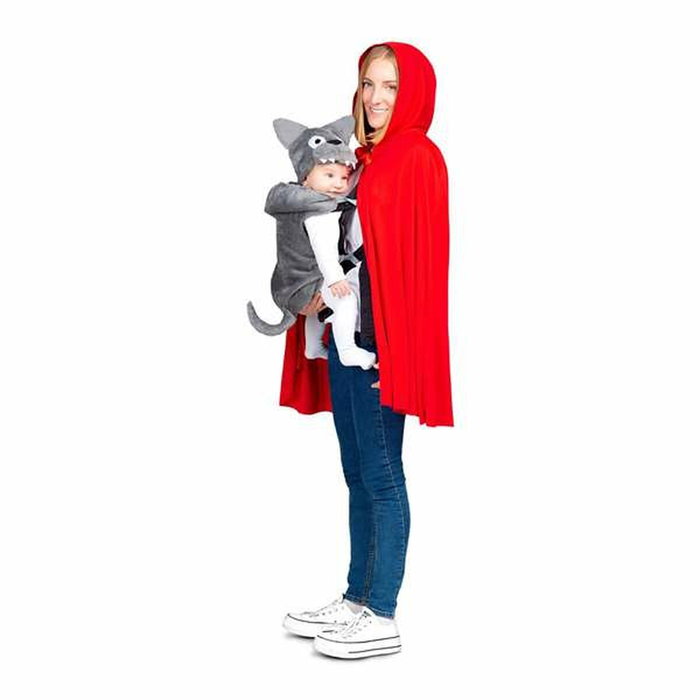 My Other Me Disfraz Cubremochila Caperucita y Lobito Rojo Talla M My Other Me Disfraz Cubremochila Caperucita y Lobito Rojo Talla M