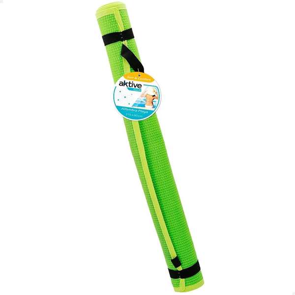 Esterilla playa pvc con funda. 175x60 cm colores lisos - modelos surtidos