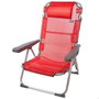 Color Baby Silla Playa Menorca Alta Plegable Aluminio 48x60x90 cm con Asa