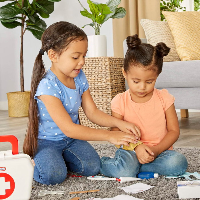 LITTLE TIKES Mi Primer Botiquin Juguete Educativo para Niños +3 Años con 25 Accesorios