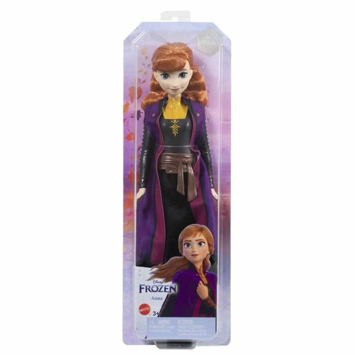 MATTEL Muñeca Anna Frozen 2 con conjunto de viaje y accesorios MATTEL Muñeca Anna Frozen 2 con conjunto de viaje y accesorios