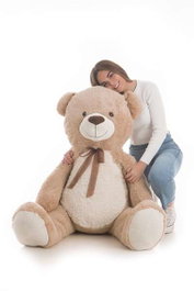 Creaciones Llopis Peluche Oso marrón Jumbo 140 Cm