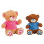 Creaciones Llopis Oso Camiseta Terciopelo Rosa/Azul Surt. 32 Cm