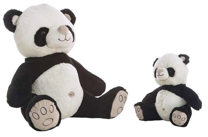Creaciones Llopis Panda Silver 25 Cm Peluche