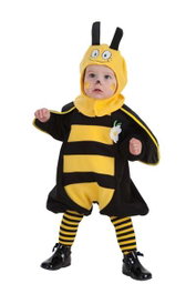 Creaciones Llopis Disfraz Bebe Abeja Loca Talla 0-12 Meses