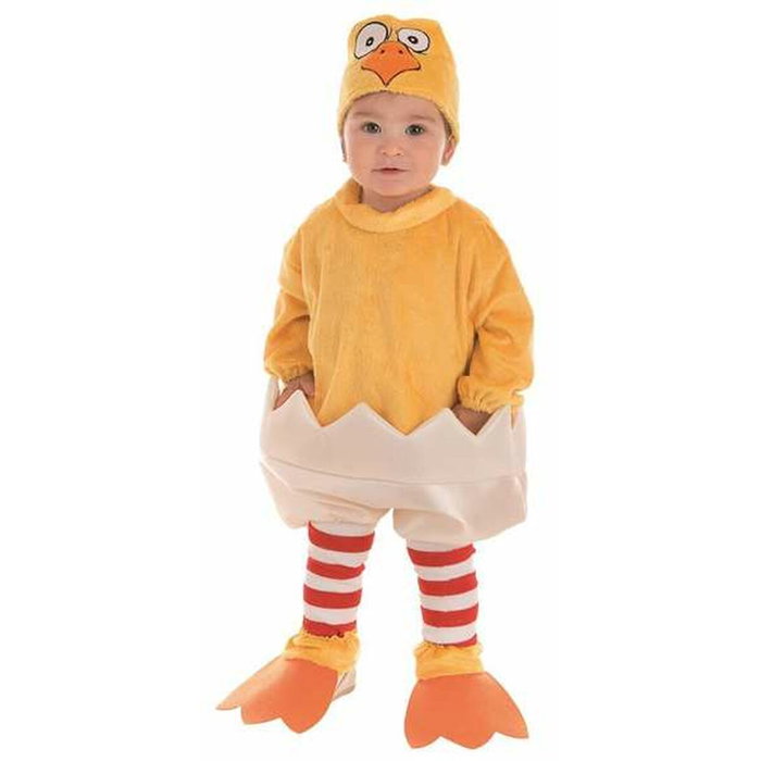 Creaciones Llopis Disfraz Bebe Pollito Cáscara 0-6 Meses
