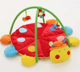 Creaciones Llopis Mantita Actividades Mariquita 90 cm Edad Mínima 3 Años Poliéster