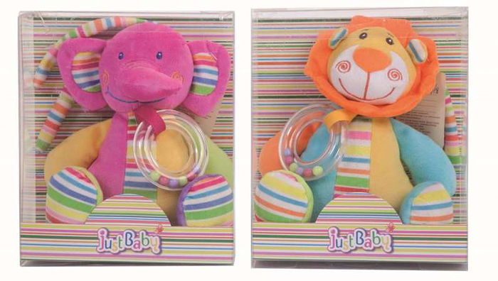 Creaciones Llopis Sonajero Elefante y León 25cm