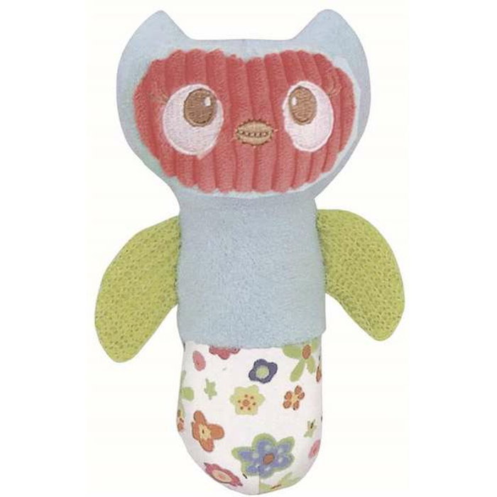 Creaciones Llopis Sonajero Peluche Colección Buho 16 Cm