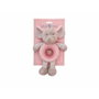 Creaciones Llopis Peluche Elefante Rosa Sonajero Bolita 25 Cm