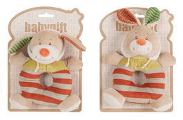 Creaciones Llopis Sonajero Peluche Conejo-Perro Baby18 Cm Poliéster