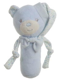 Creaciones Llopis Sonajero Azul 16 cm Osito Sweet Estrellas Poliéster