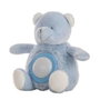 Creaciones Llopis Oso Azul Musical Con Luz 20 Cm