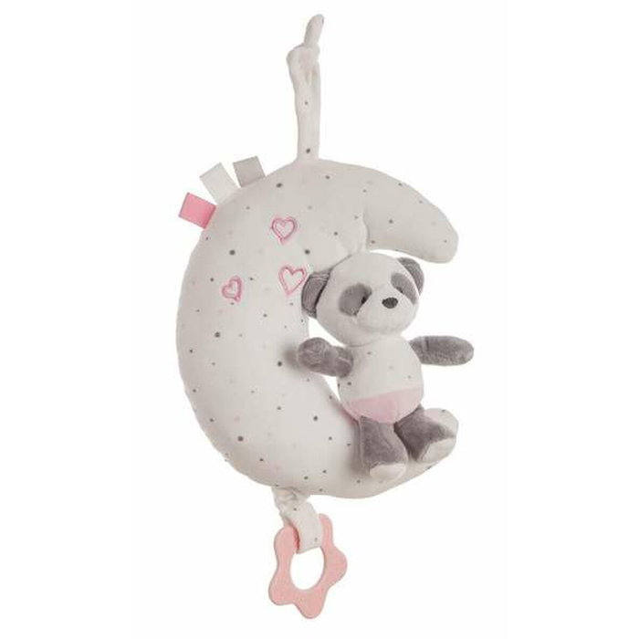 Creaciones Llopis Luna Caja Musical Baby Panda Rosa 25 Cm