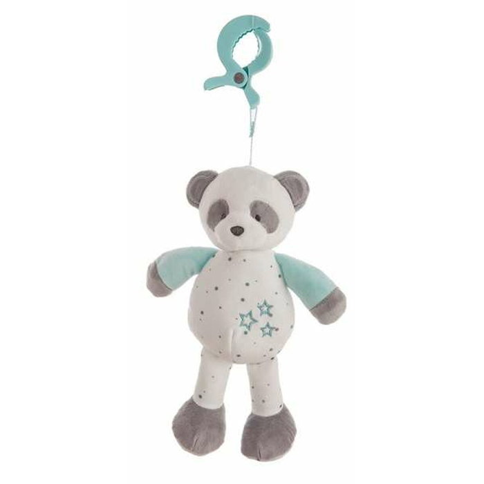 Creaciones Llopis Pinza Baby Panda Agua Marina Sonajero 25cm Creaciones Llopis Pinza Baby Panda Agua Marina Sonajero 25cm