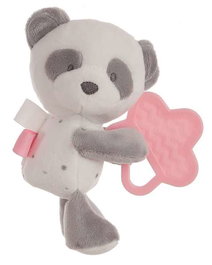 Creaciones Llopis Baby Panda Rosa con Mordedor 20 cm