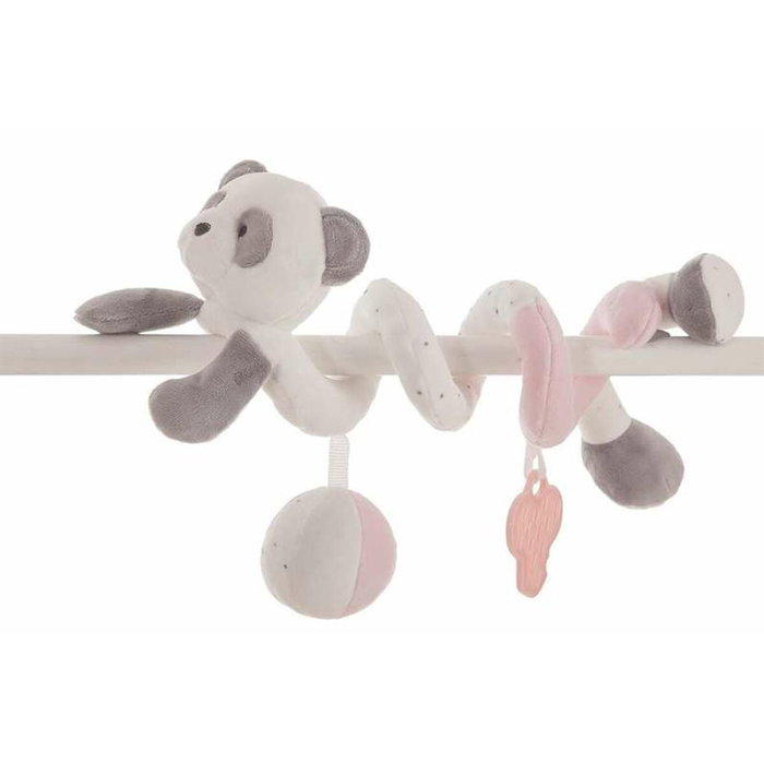 Creaciones Llopis Espiral Baby Panda Rosa 25cm